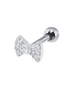 Shiny Bow Helix Ear Piercing TIP-3334
